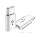 USB-3.1 Tipo C da maschio a femmina Adattatore di cavi USB-C